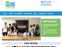 Tablet Screenshot of eastoaklandbhc.org